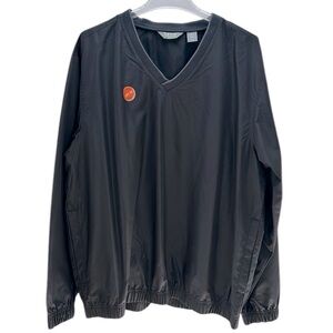 Izod‎ Golf V-Neck Pullover Wind Rain Sun Resistant Jacket L UPF 50+ Performance